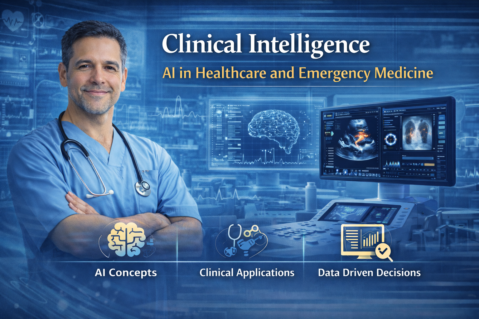 Clinical Intelligence AI in Healthcare and Emergency Medicine