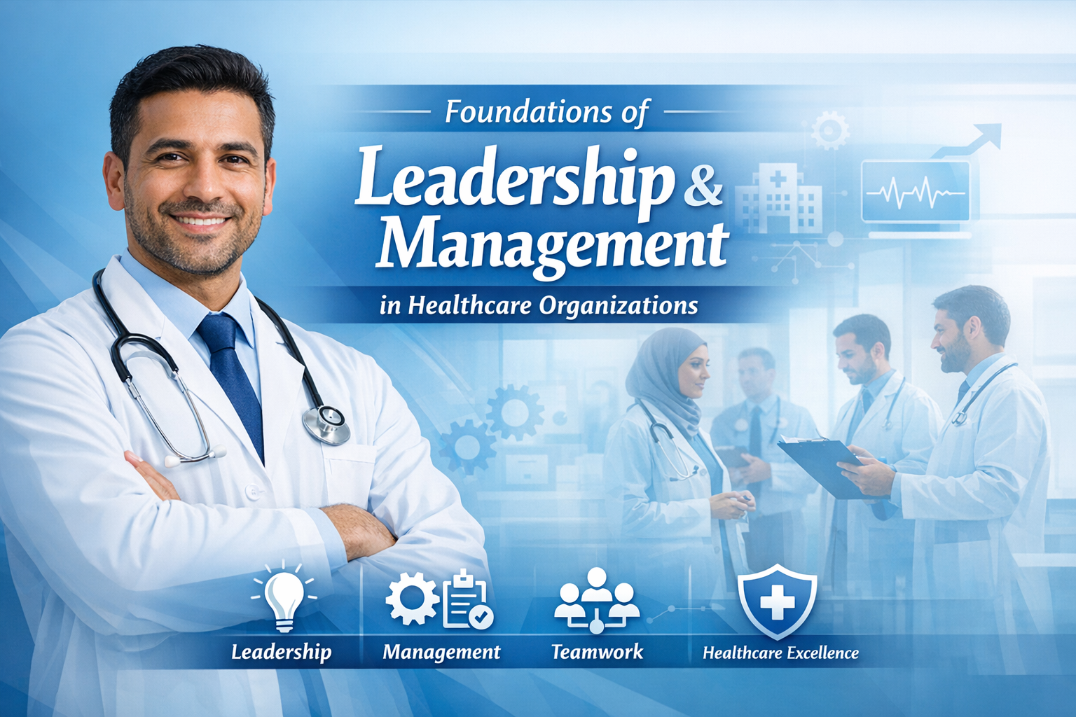 أساسيات القيادة والإدارة في المؤسسات الصحيه